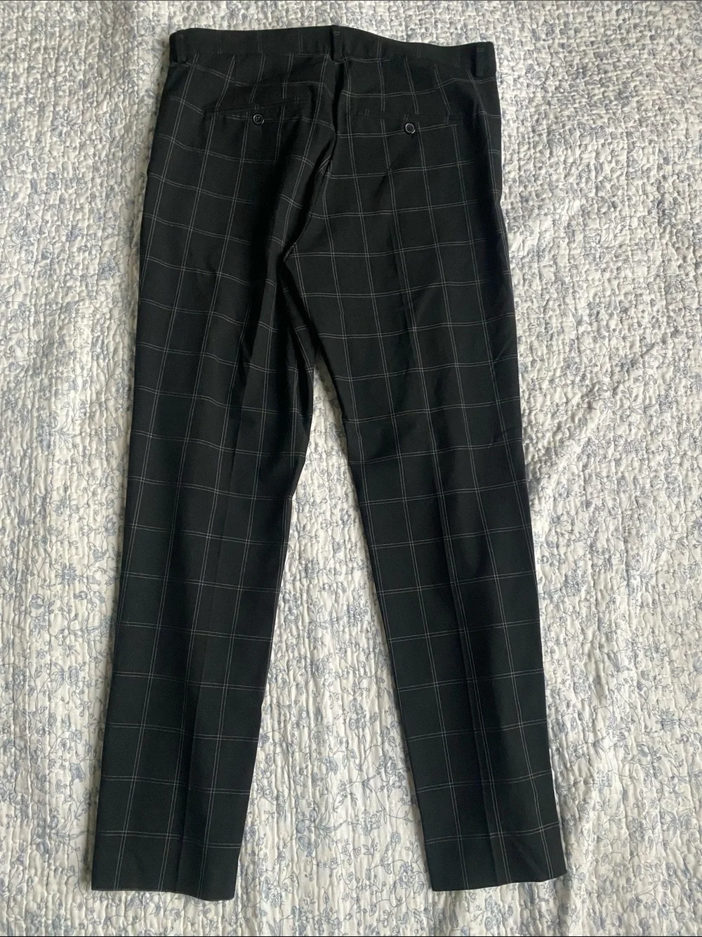 H&M Black Slim Fit Dress Pants